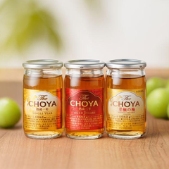 Lốc 3 lon rượu Choya Flight cao cấp mini mix 50ml x 3 - Hàng Nhật nội địa