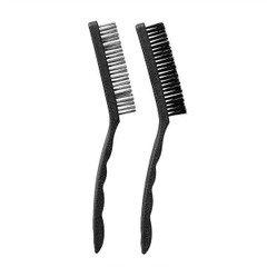 Set 2 bàn chải thép chà rỉ sét đa năng Echo 22cm - Hàng Nhật nội địa