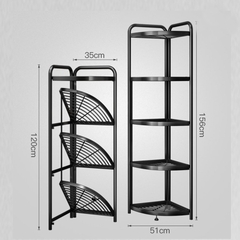 Kệ thép 4 tầng để đồ dùng nhà tắm - Hàng Nhật nội địa