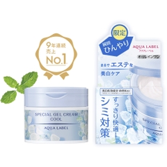 Kem dưỡng mát lạnh se khít lỗ chân lông Shiseido Aqualabel Special gel cream COOL 90g - Hàng Nhật nội địa