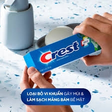 Kem Đánh Răng Crest Làm Trắng Răng & Thơm Miệng 153g (Nhập Khẩu Mỹ) - Hàng Nhật nội địa