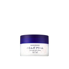 KEM DƯỠNG DA CẤP ẨM GIÚP DA MỊN MÀNG, CĂNG BÓNG  HANAJIRUSHI COIX SEED SKIN CREAM 100G - Hàng Nhật nội địa