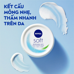 Kem Dưỡng Ẩm Và Mềm Da Nivea Soft Hũ 200ml