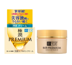 Kem dưỡng da Hadalabo Premium Gokujyun Premium bổ sung hyaluronic acid cho da 50g