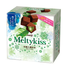 Meiji Tươi Melty Kiss First Picked Concentrated Matcha 53g ( Vị trà xanh) - Hàng Nhật nội địa