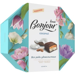 Kẹo Dừa Bonjour Konti hộp 150g - Hàng Nhật nội địa
