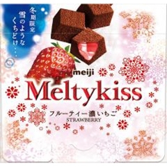 Socola Tươi Meiji Meltykiss Premium Strawberry 52gr ( Vị dâu tây)