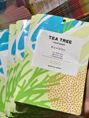 Mặt nạ Kiso Tea Tree da da dầu mụn 20g - Hàng Nhật nội địa