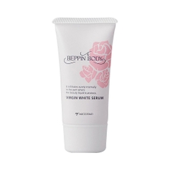Tinh chất dưỡng sáng mờ thâm dành riêng cho vùng nhũ hoa, vùng bikini, nách, đùi trong Beppin Body Virgin White Serum MICCOSMO 30g - Hàng Nhật chính hãng