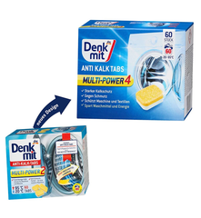 Hộp 60 viên vệ sinh lồng máy giặt Denkmit Anti Kalk Tabs