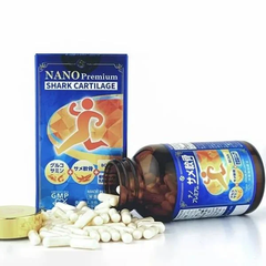 Viên Uống Bổ Xương Khớp Chiết Xuất Sụn Cá Mập Nano Premium Shark Cartilage Nichiei Bussan 150 viên - Hàng Nhật chính hãng
