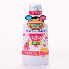 Nước Súc MIệng Cho Bé Kid's Hương Dâu Lọ 250ml - Hàng Nhật nội địa