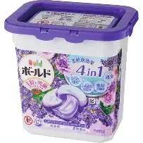 Viên giặt xả đa năng 4in1 P&G Bold 13 viên hương oải hương - Hàng Nhật nội địa