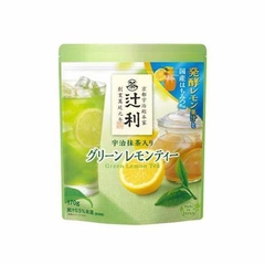 Trà chanh matcha Tsujiri Uji Matcha Green Lemon Tea 170g - Hàng Nhật nội địa