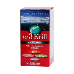 Viên uống bổ sung Omega 3 Krill Shiratori 80 viên (Nội địa) - Hàng Nhật nội địa