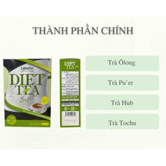 Trà giảm cân Diet tea 8kg Orihiro 36 gói - Hàng Nhật nội địa