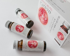 Nước uống đẹp da dưỡng trắng Shiseido Pure White hộp 10 chai x 50mL - Hàng Nhật nội địa