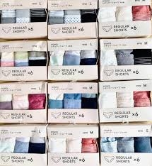 Set 6 quần chíp Gu size S mẫu 1 - Hàng Nhật nội địa
