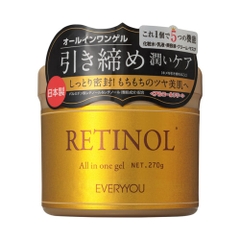 Kem dưỡng đa năng Retinol All In One Gel Everyyou 270g - Hàng Nhật nội địa