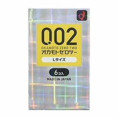 HỘP 6 CHIẾC BAO CAO SU SIÊU MỎNG OKAMOTO CONDOMS 0.02 4547691710499- Hàng Nhật nội địa