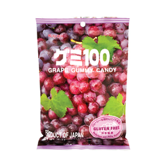 KASUGAI_Kẹo dẻo vị nho tím 107g - Hàng Nhật nội địa
