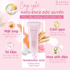 Serum CC chống nắng nâng tông dưỡng trắng 3 trong 1 Senka SPF50+ PA++++ 40g