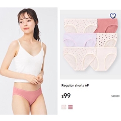 Set 6 quần chíp Gu size XL mẫu 3 - Hàng Nhật nội địa
