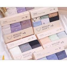 Set 6 quần chíp Gu size S mẫu 2 - Hàng Nhật nội địa