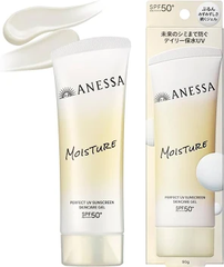 Gel Chống Nắng Anessa Dưỡng Da 24H, Cân Bằng Độ Ẩm 90g (Mới) - Hàng Nhật nội địa