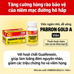 Viên uống hỗ trợ cảm cúm Taisho Pabron Gold A 210 viên – Hàng Nhật chính hãng