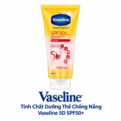 ( Thái Lan) Tinh Chất Dưỡng Thể Chống Nắng Vaseline 5D SPF50+ Bảo Vệ Da Sáng Khỏe 300ml