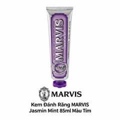 ( Ý) Kem Đánh Răng MARVIS Jasmin Mint 85ml Màu Tím (Hương Hoa Nhài và Bạc Hà)