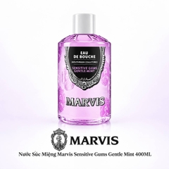 Nước Súc Miệng Marvis Sensitive Gums Gentle Mint 400ML ( Dành Cho Răng Nướu Nhạy Cảm)