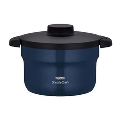 Thermos - Nồi ủ chân không KBJ-3002 màu xanh navy 3 lít - Hàng Nhật nội địa