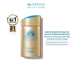 Sữa Chống Nắng Dưỡng Da Kiềm Dầu Anessa Perfect UV Sunscreen Skincare Milk SPF50+ 60ml