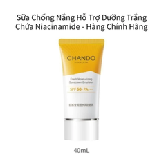 CHANDO- Sữa Chống Nắng Phổ Rộng Dưỡng Trắng, Dưỡng Ẩm Himalayan 40ml - Hàng Nhật nội địa