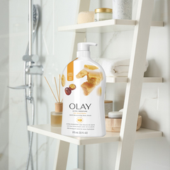 Sữa Tắm Olay Dưỡng Ẩm Vượt Trội Với Bơ Hạt Mỡ 975ml - Hàng Nhật nội địa