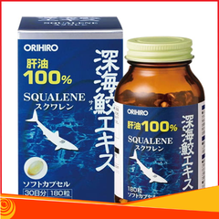 Viên uống dầu gan cá mập Orihiro 180 viên( đã phân loại) - Hàng Nhật nội địa