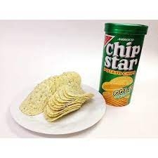 Snack khoai tây chiên Chipstar YBC vị rong biển - Hàng Nhật nội địa