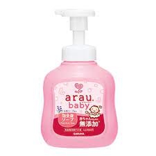 ARAU BABY- Sữa tắm gội 2in1 thảo mộc dưỡng ẩm 450ml- Hàng Nhật nội địa