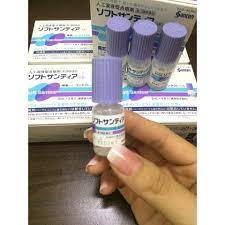 NƯỚC MẮT NHÂN TẠO SOFT SANTEN TÍM NHẬT BẢN (SET 4 LỌ 5ML) - HÀNG NỘI ĐỊA NHẬT