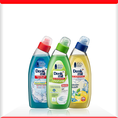 Dung dịch tẩy đa năng nhà vệ sinh, bồn cầu Denkmit 750ml ( hương chanh)