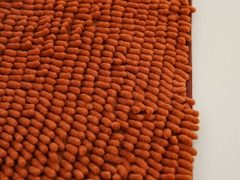 Thảm lau chân siêu thấm hút sợi Mcrofiber  (màu cam) - Hàng Nhật nội địa