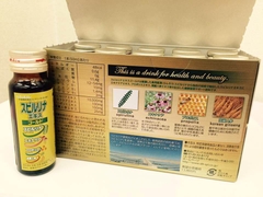 Tinh chất tảo tươi Spirulina Extract Gold (hộp 10 lọ) - Hàng Nhật nội địa