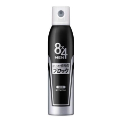 Xịt khử mùi 8x4 men chai đen 135g - Hàng Nhật nội địa