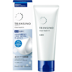 Sữa Rửa Mặt Trắng Da Ngừa Sạm Nám Transino Clear Wash EX 100g - Hàng Nhật nội địa