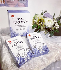 Viên uống bổ mắt, chống oxy hóa Menard Eye Multi Supplement 120 viên mẫu mới - Hàng Nhật nội địa