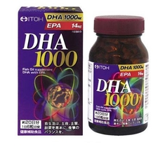 Viên uống bổ não DHA 1000mg ITOH 120 viên - Hàng Nhật nội địa