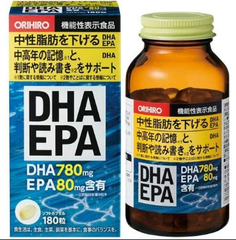 Viên uống bổ não Orihiro DHA& EPA hộp 180v