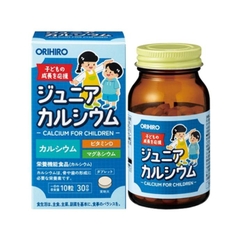 Viên uống bổ sung canxi cho trẻ 300 viên- Orihiro - Hàng Nhật nội địa